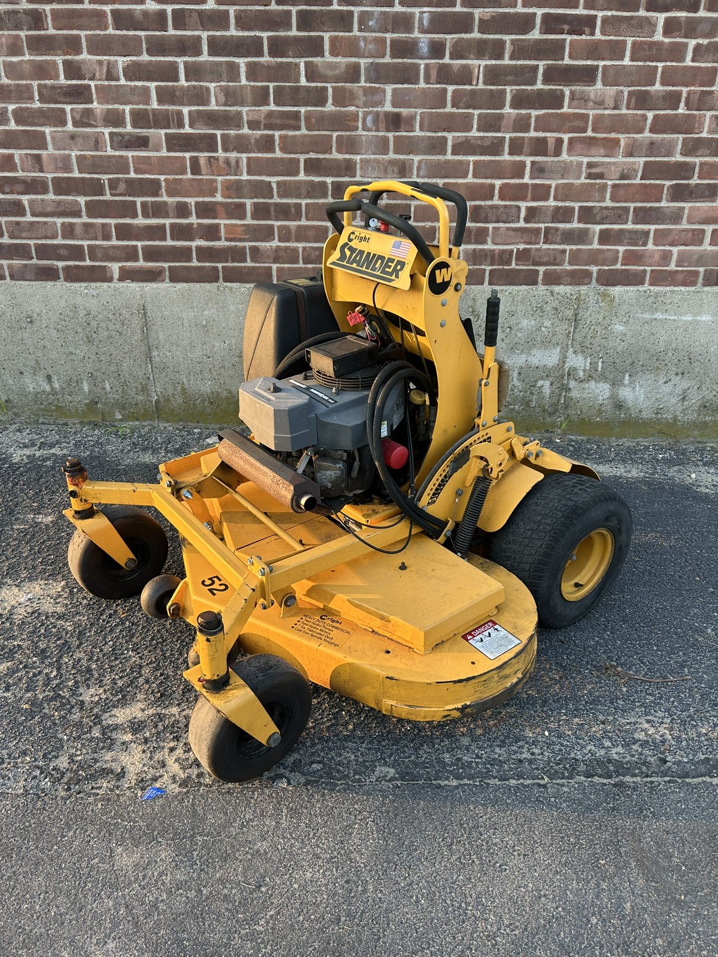 52 Inch Wright Stander Commercial Mower