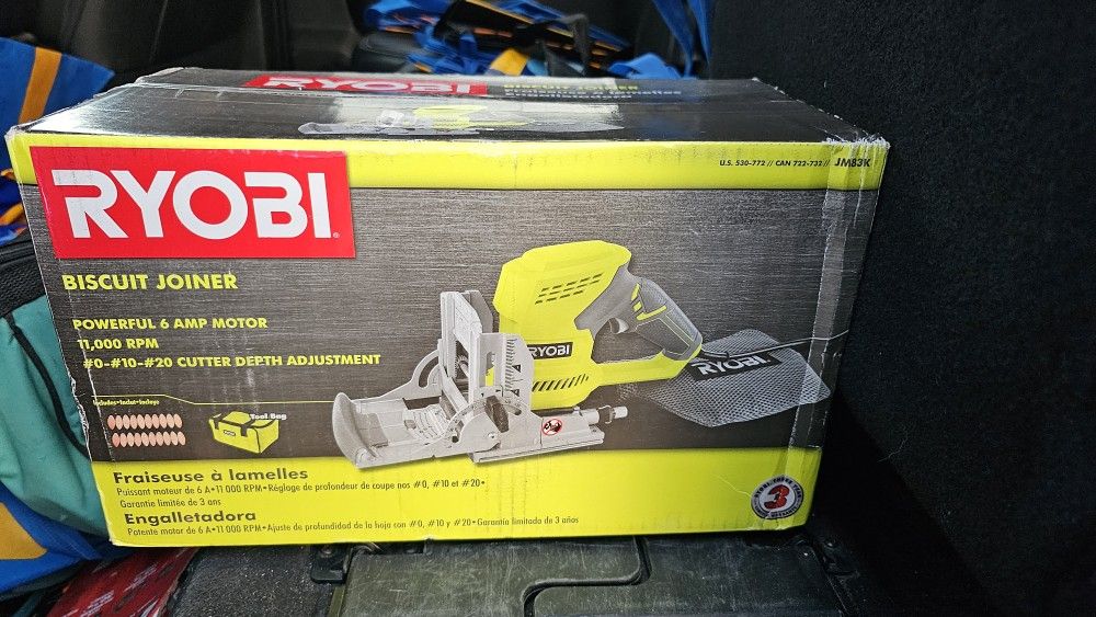 Ryobi biscuit joiner