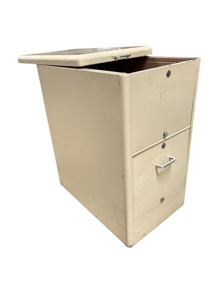 Superfiler Industrial Metal File Cabinet on Wheels w/ Lift Top, Tilt Drawers & Removable Dividers