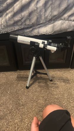 White and black telescope