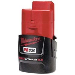 Milwaukee 48-11-2420 M12 REDLITHIUM 2.0 Compact Battery Pack (1-Pack) (SR)