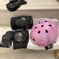 Girl Helmet set size m
