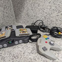 Classic Nintendo 64 Bundle for Sale.