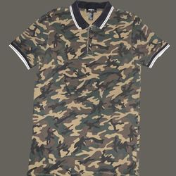 Camo Collared Shirt