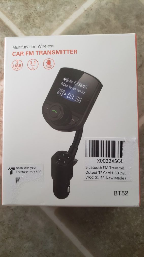 Car /fm transmitter
