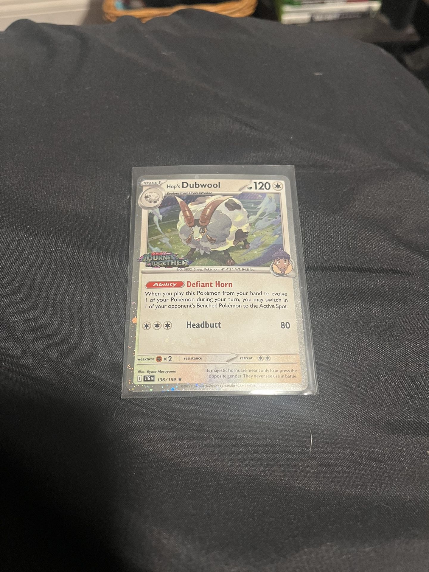 Hop’s Dubwool Journey Together Stamped Promo Best buy exclusive pokemon card