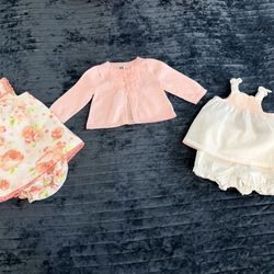 🌸 Baby Girl 3M Outfit Bundle - EUC🌸