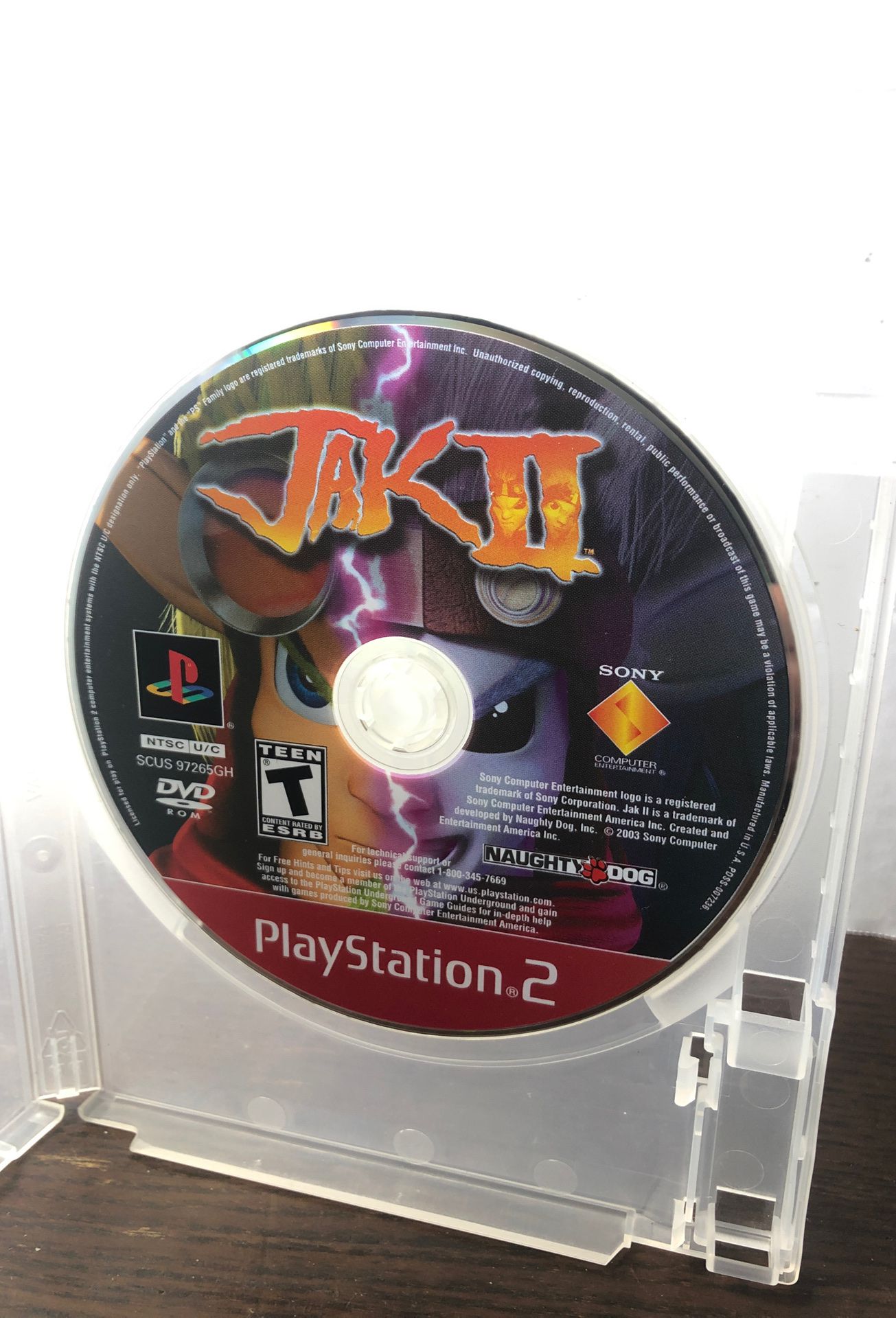 PS2 Jak 2 Video Game