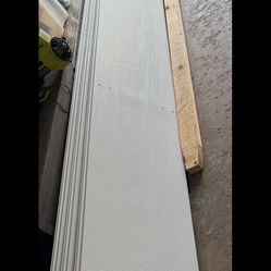 3 Black Flush Garage Door Section