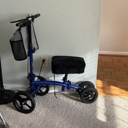 Knee Scooter With Pad