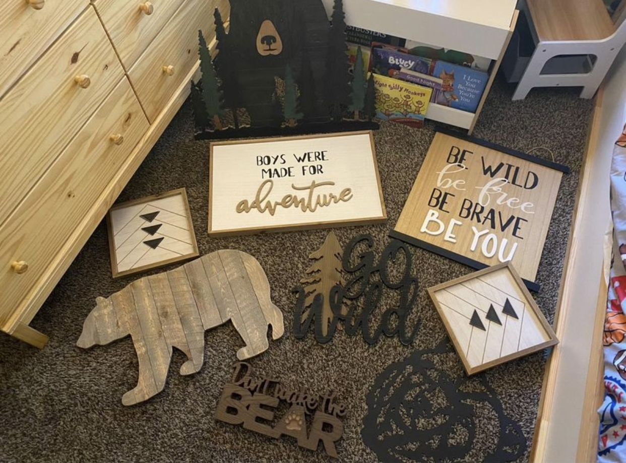 Nursery Decor/Crib Bedding 