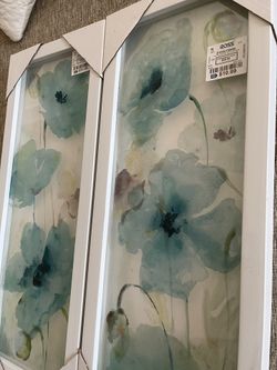 Floral Framed Decor