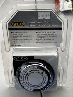 Glo Duo Outlet Aquarium Timer