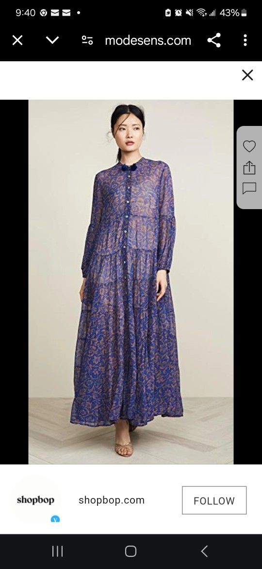 Gorgeous Figue Maxi Dress