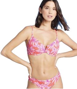 Womens 36B Swim Top Tropical-Decatur And Tropical