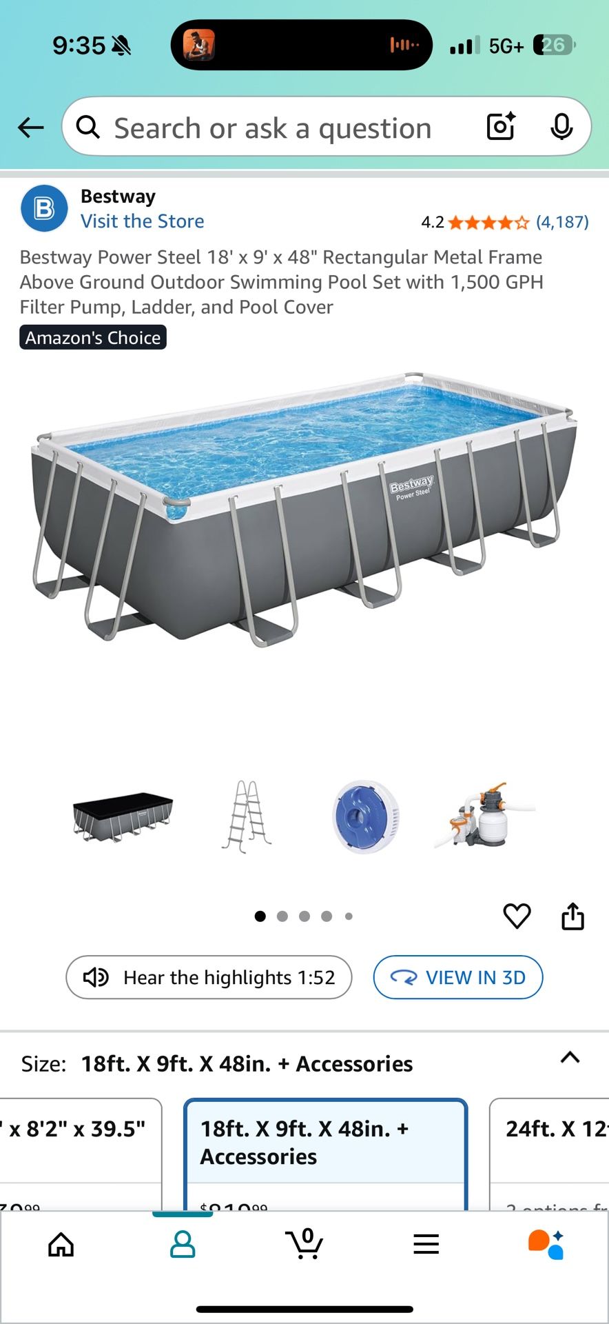 Above Ground Pool 