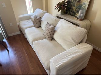 White washable couch!!