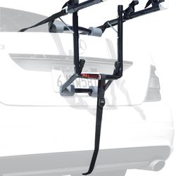 Allen Sports Deluxe 2-Bike Trunk Mount Rack, Model 102DB, Black/ Silver, 23 x 15 x 4 inches