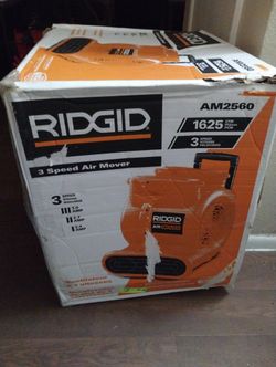 Ridgid 3 Speed Air Mover