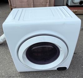 White Front-Load Compact Dryer