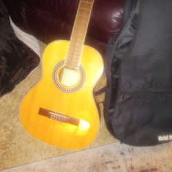 Learners Guitar New With Soft Case