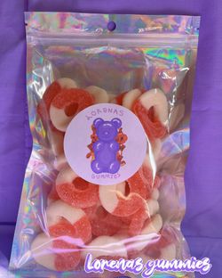 Lorenas Gummies 8oz Bag Watermelon Ring Gummies 