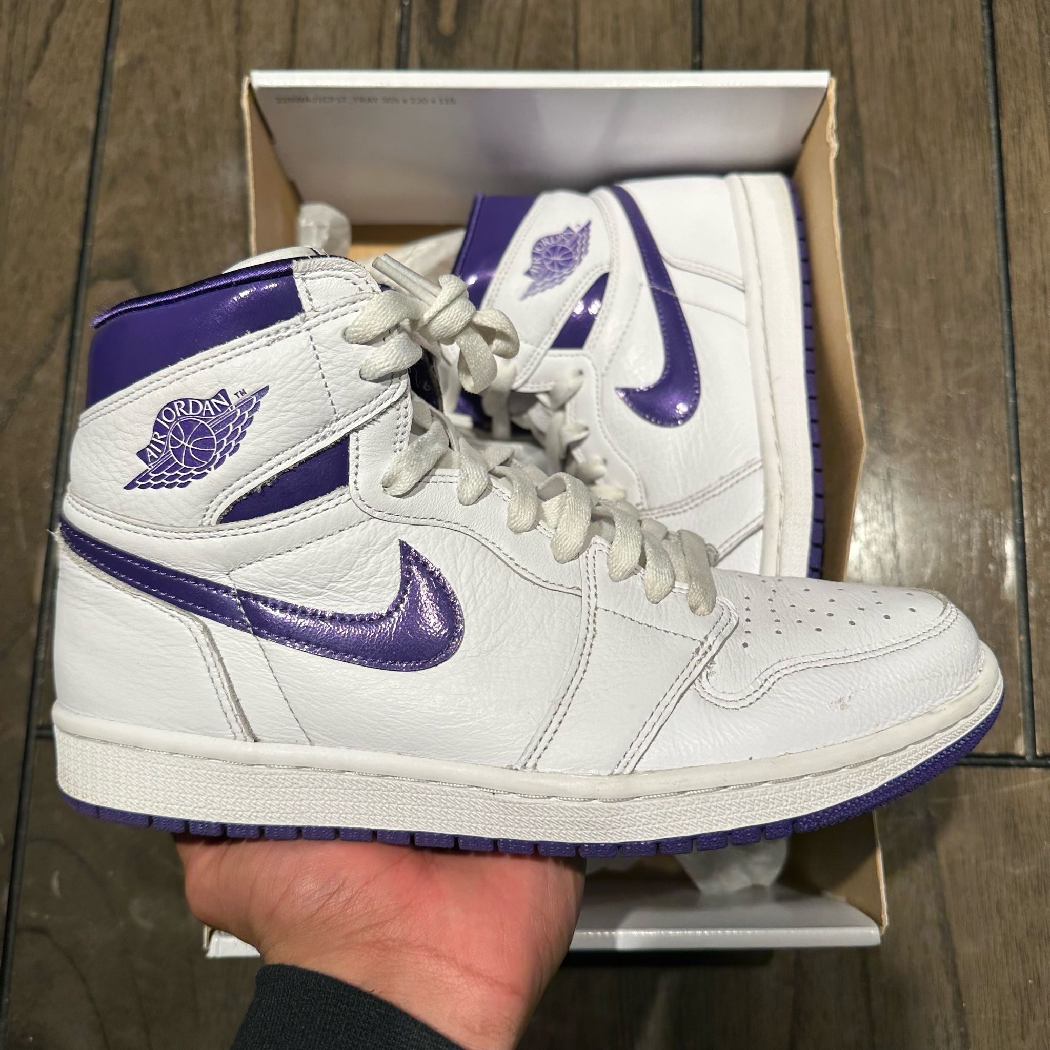 jordan 1 court purple for sale