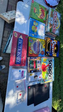Lot of Board Games – Pictionary, Sorry, Monopoly & More