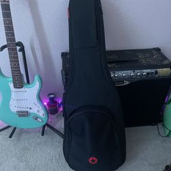 electric guitar gig bag 