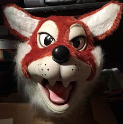 Fox Costume Head