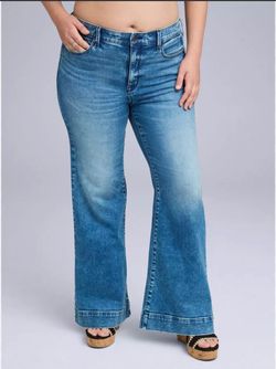 Torrid Belle Isle High-Rise A-Line Flare Jeans