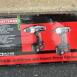 New Craftsman Drill Driver Set