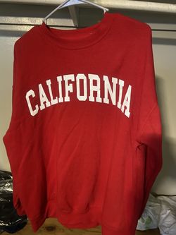 Red California Pullover