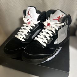 Jordan 5 Metallic Black Sz10M