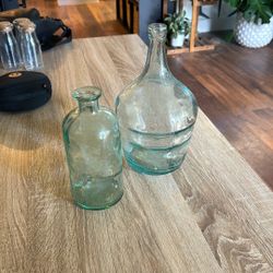 Glass vases