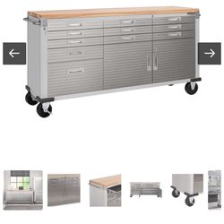 Seville Classics Ultra HD Rolling Workbench