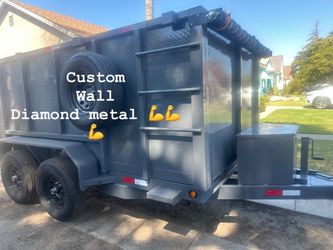 Dump trailer 8x12x4 12000lb $6485 cash ($600 extras)?