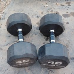 40lb Dumbbells 