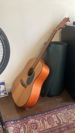 Guitar and Yoga mat set only $50