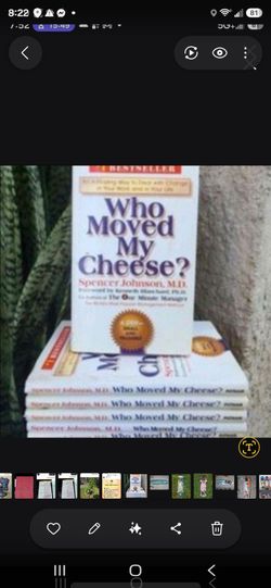 Who Moved My Cheese? $7 each