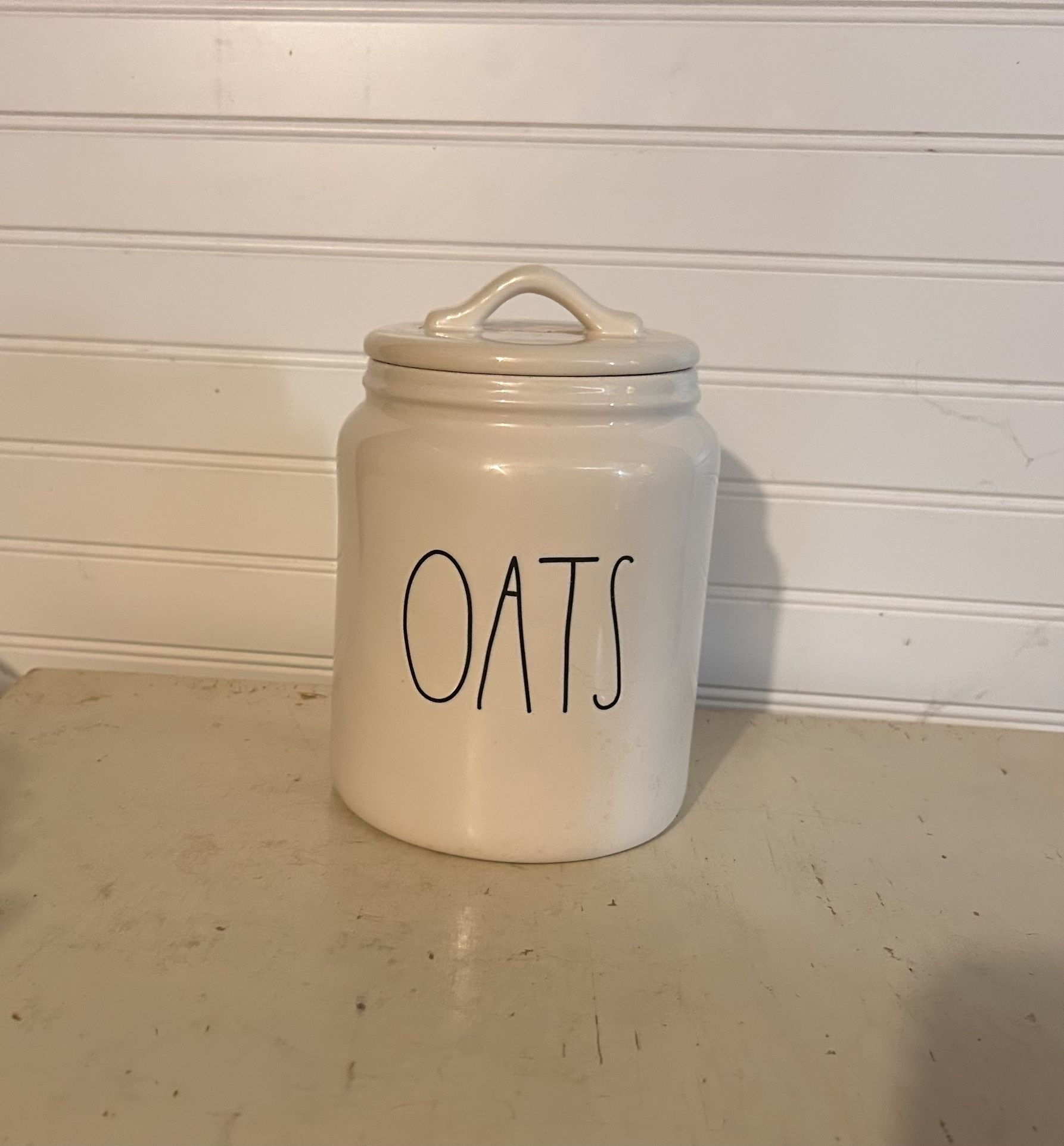 Rae Dunn Baby OATS Canister