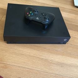 Xbox One X With Controller