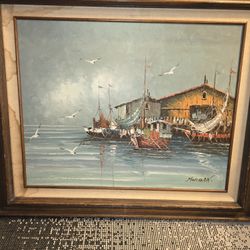 Signed Morgan Painting
