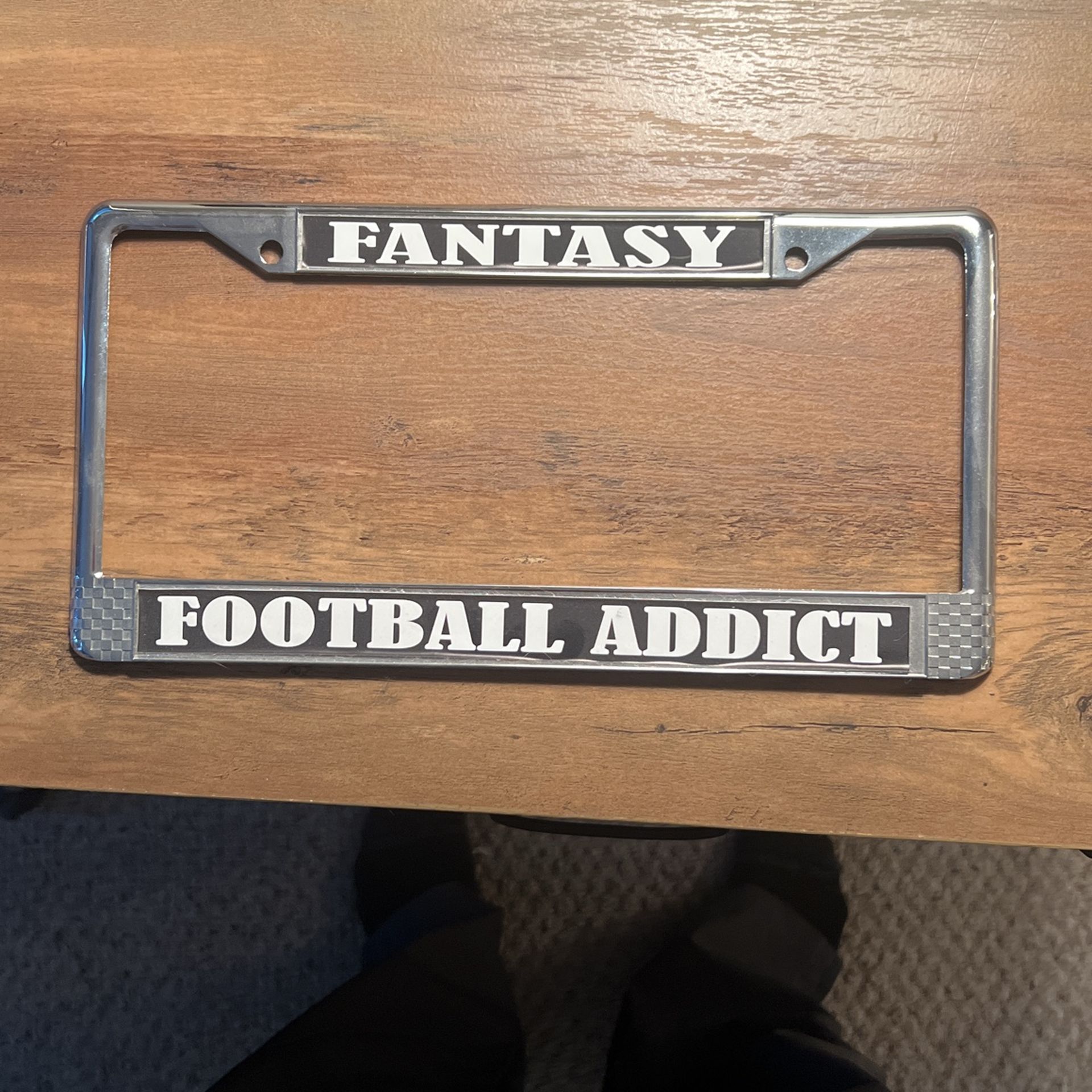 Fantasy Football License Plate Frame