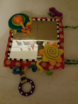 Baby Crib Mirror/Toy