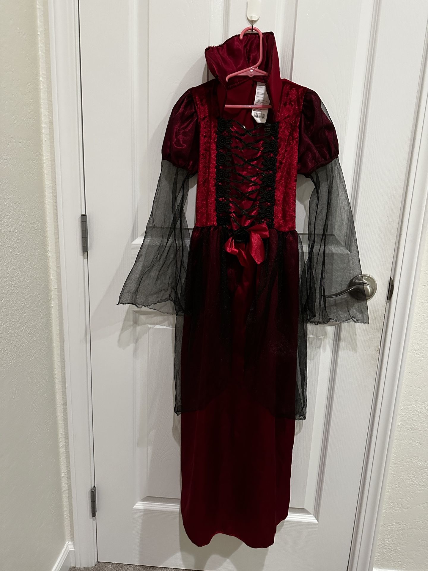 Girls Vampire Halloween Outfit 