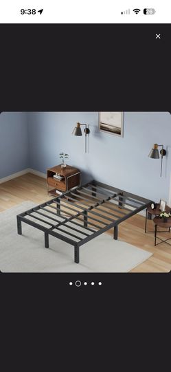 Queen Size Metal Platform Bed