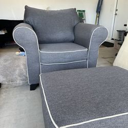 Sofa Chair With Ottoman