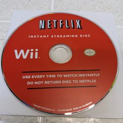 Netflix Nintendo Wii Instant Streaming 