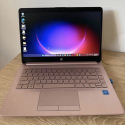 Rose Gold HP Laptop